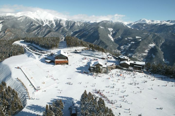 Station de ski  Pal Arinsal - El Planell vue 1 - Andorre Pyrénées