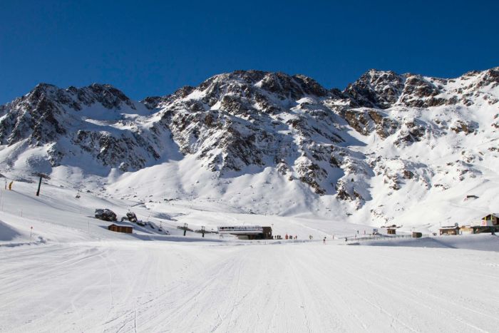 Station ski Arcalis zone basse du secteur La Coma