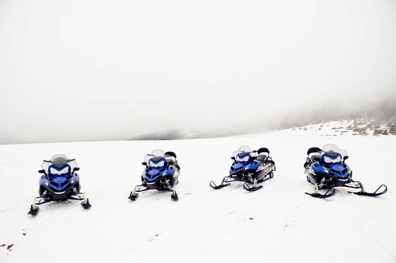 Balade moto des neiges Pyrénées Andorre 6