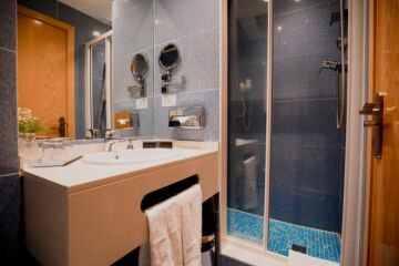 Salle de bain vue 1 Chambre individuelle - Htel Font d'Argent Pas de la Case Andorre